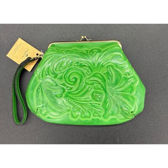 Patricia Nash Handbags - Patricia Nash Tooled Hand-Bag
Wristlet Savena 100% Authentic